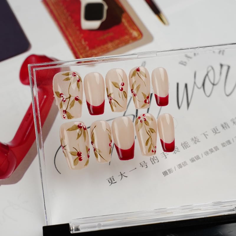 【送料無料】ブラック・シルバー・グリーンのエレガントな短めプレスオンネイル - 手作りの高級が漂う..