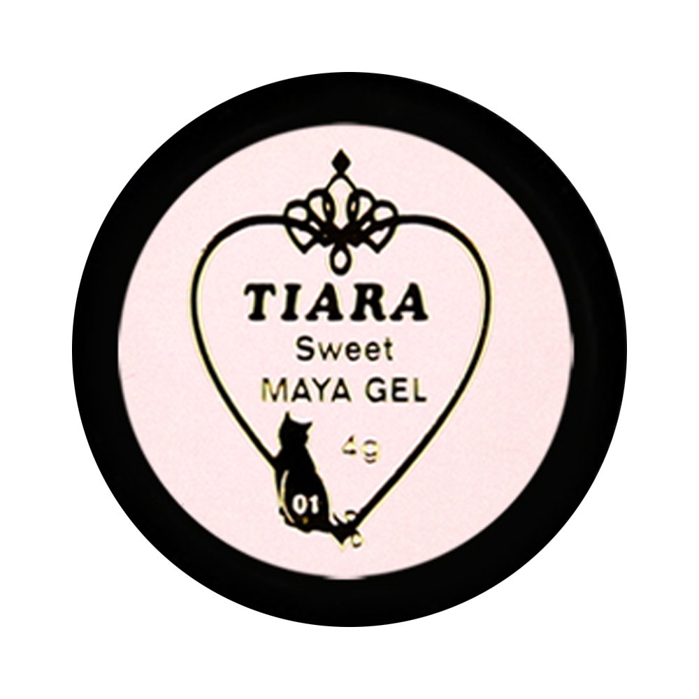 【送料無料】グラシア ジェルネイル ティアラ3Dジェル TSG-02 5g ブラック マット UV/LED対応 カラージェル ソークオフジェル 色：ピンク、サイズ：35×35×20mm