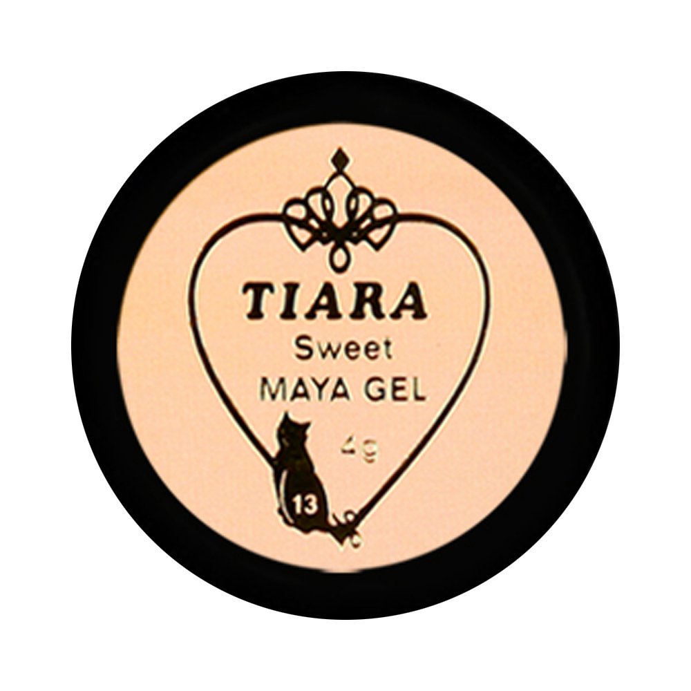 【送料無料】グラシア ジェルネイル ティアラ3Dジェル TSG-02 5g ブラック マット UV/LED対応 カラージェル ソークオフジェル 色：GMS-13、サイズ：35×35×20mm