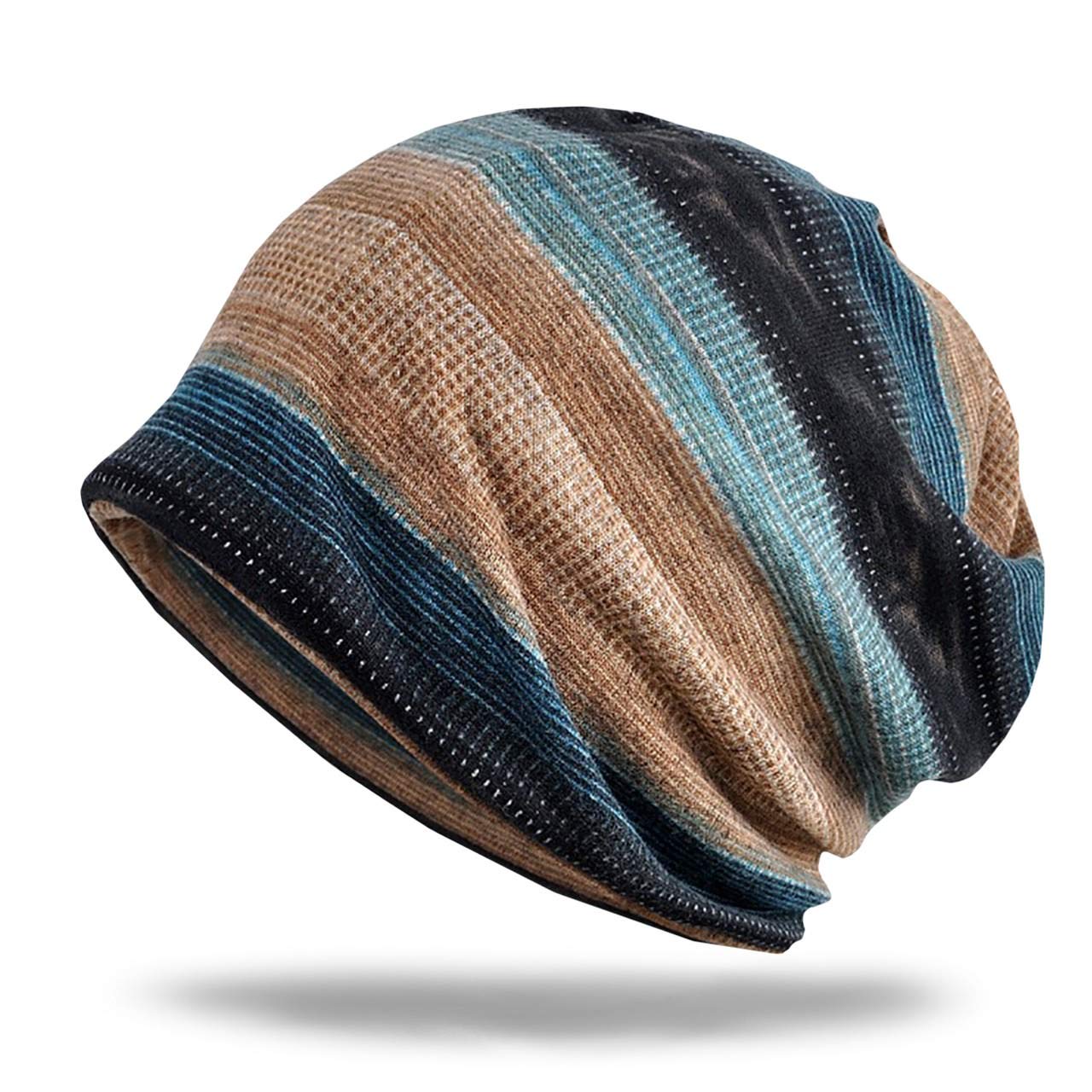 【送料無料】WHITE FANG(ホワイトファング) ニット帽 帽子 ニット キャップ ボーダー 2way メンズ レデ..