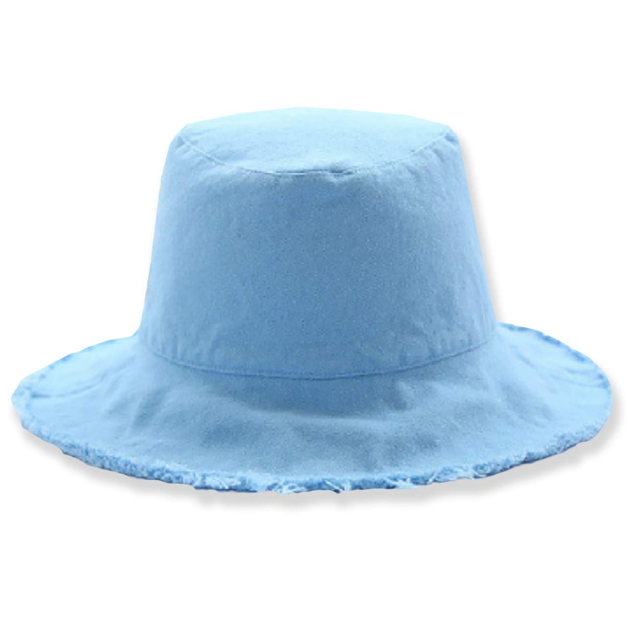 【送料無料】WHITE FANG(ホワイトファング) ハット 帽子 カジュアル レトロ 紫外線 UV 防止 おしゃれ レディース CA133 色：05:ブルー、サイズ：サイズ