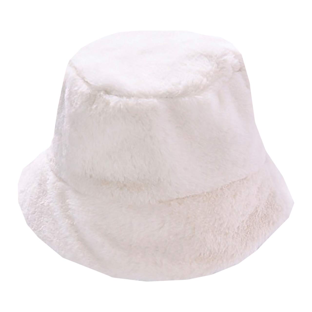 【送料無料】WHITE FANG(ホワイトファング) ハット 帽子 バケハ バケット 起毛 カジュアル おしゃれ かわいい レディース CA333 色：01:ホワイト、サイズ：Free Size
