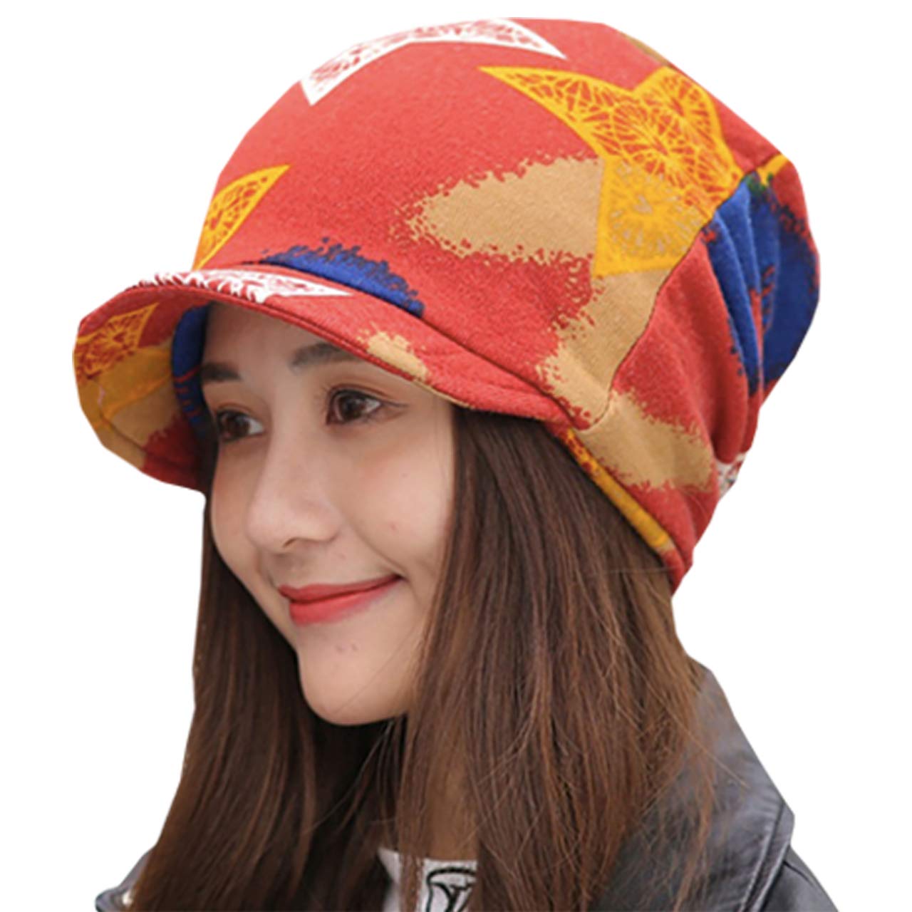 【送料無料】WHITE FANG(ホワイトファング) ニット帽 帽子 つば付 デザイン キャップ ネックウォーマー おしゃれ レディース CA359 色:03:...