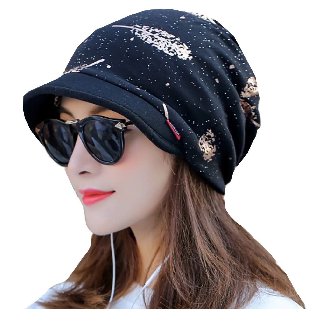 【送料無料】WHITE FANG(ホワイトファング) ニット帽 帽子 つば付 フェザー 羽 キャップ ネックウォーマー おしゃれ レディース CA375 色:0...