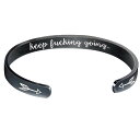 【送料無料】WHITE FANG(ホワイトファング) ブレスレット ジュエリー バングル ロゴ ステンレス アクセサリー レディース AZ039 色:02:ブラ...