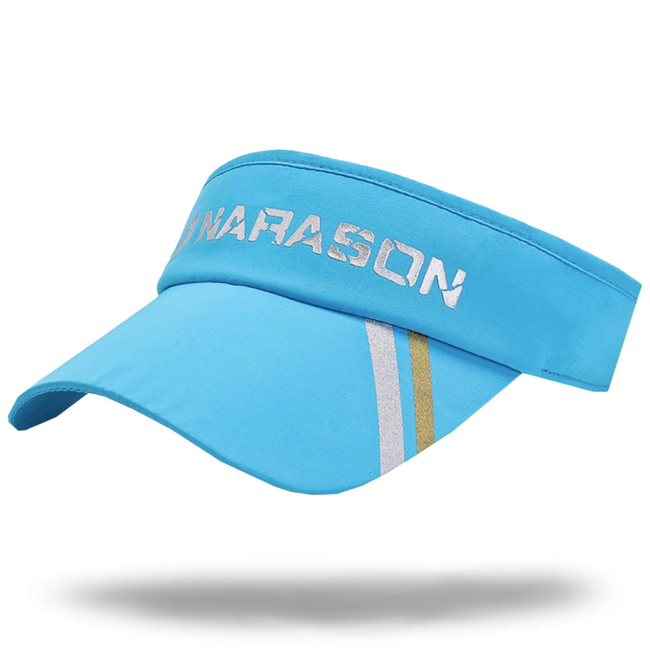 【送料無料】WHITE FANG(ホワイトファング) スポーツ バイザー ロゴ サンバイザー つば長 つば広 帽子 ..