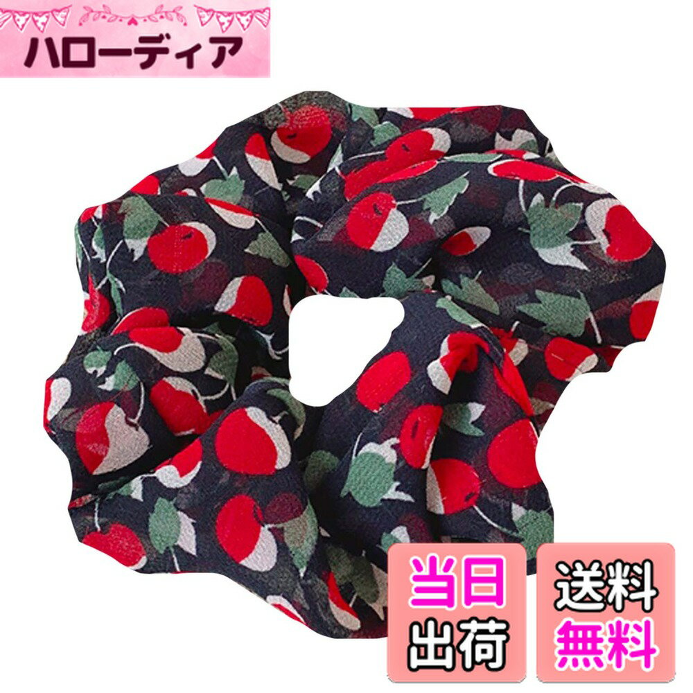 【送料無料】WHITE FANG(ホワイトファング) シュシュ ヘアゴム チェリー カジュアル おしゃれ かわいい..