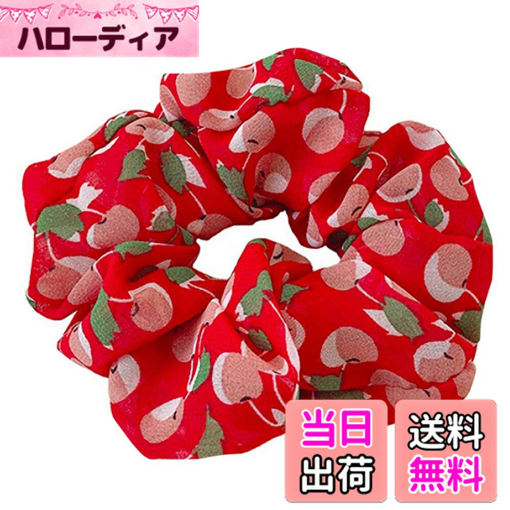 【送料無料】WHITE FANG(ホワイトファング) シュシュ ヘアゴム チェリー カジュアル おしゃれ かわいい..