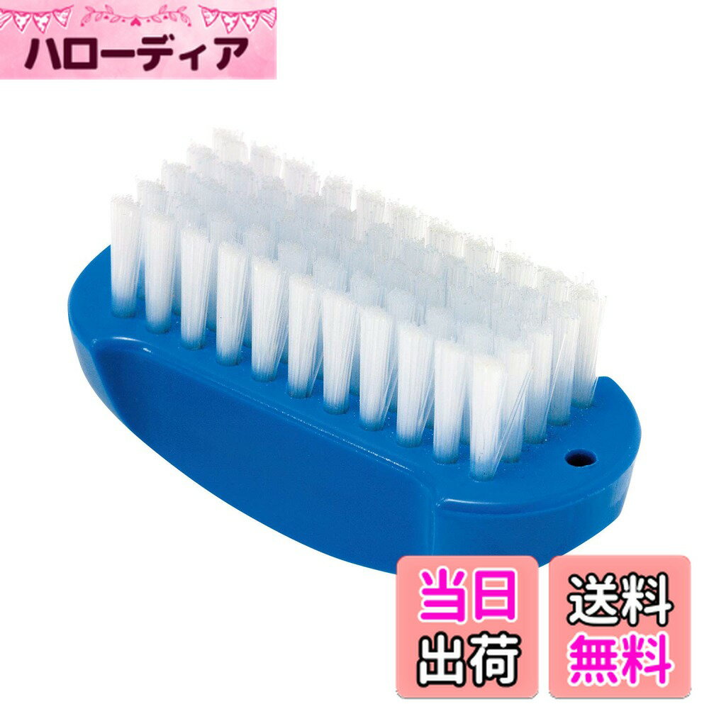 【送料無料】サラヤ つめブラシ 青色 21507 色：ブルー、サイズ：単品サイズ(WxDxH mm) : 28x28.6x60