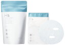 【送料無料】H& アッシュアンド 水素 入浴剤 無香料 (750g) &フェイスマスク(セット)【国産 保湿 ギフト】 色:クリア、サイズ:2個アソート