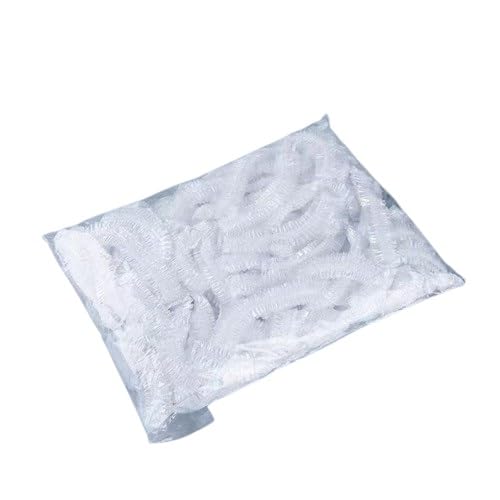 【送料無料】シャワーキャップ200枚セット 透明/ピンク 厚手ビニール 高弾性ゴム 染髪 入浴 衛生管理 ..