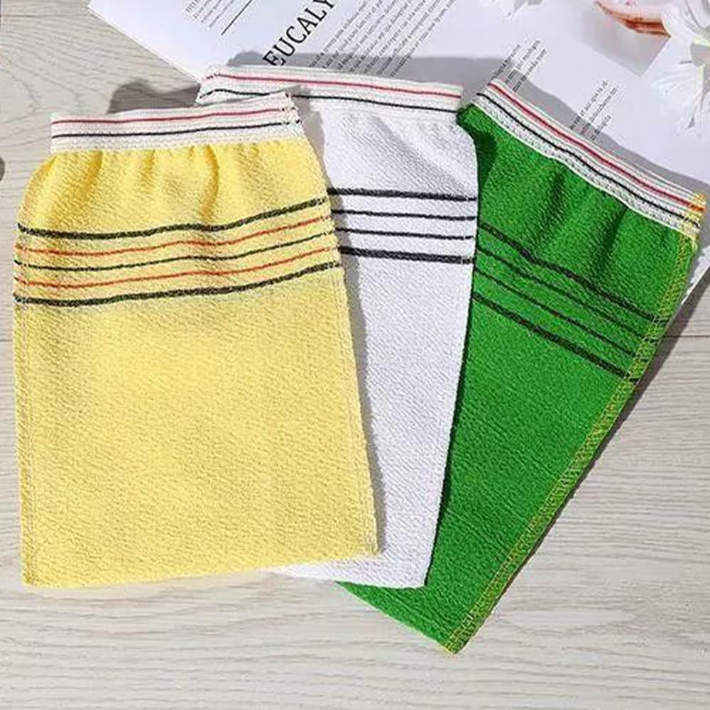 【送料無料】スクラブミット バスタオル 汚れ落としミット サウナタオル 汚れ落とし 角質除去 再利用可..