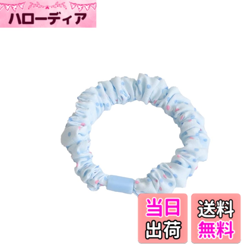 Hair Rubber Band - 【送料無料】シュシュきめ おしゃれ 大人レディース エレガント 髪飾り 静電気防止 髪に優しい ギフトヘアアクセサリー (G-Nf) 色：G-Nf