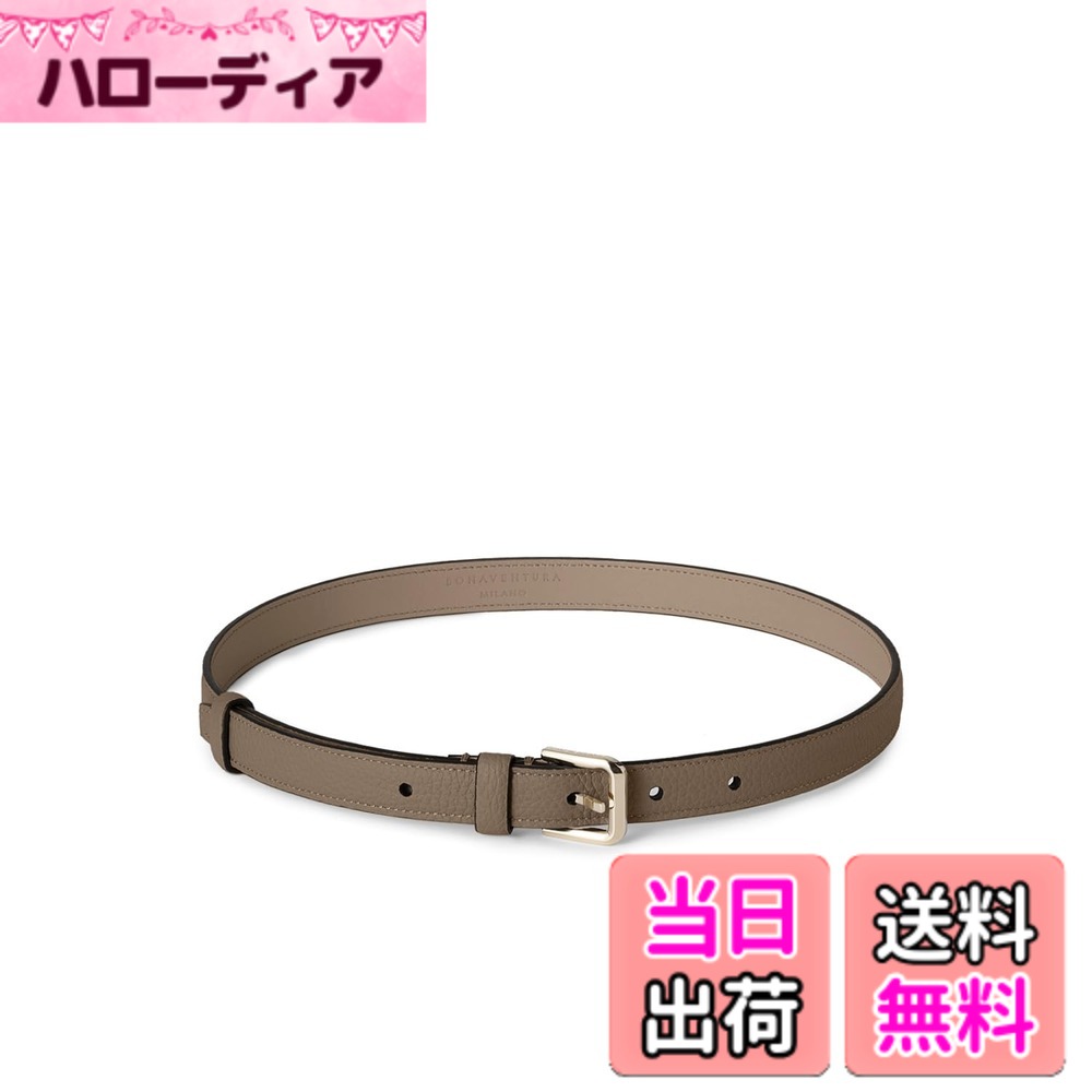 【送料無料】[BONAVENTURA] レディース ベルト 色：エトープ x クレイベージュ（シュリ ...
