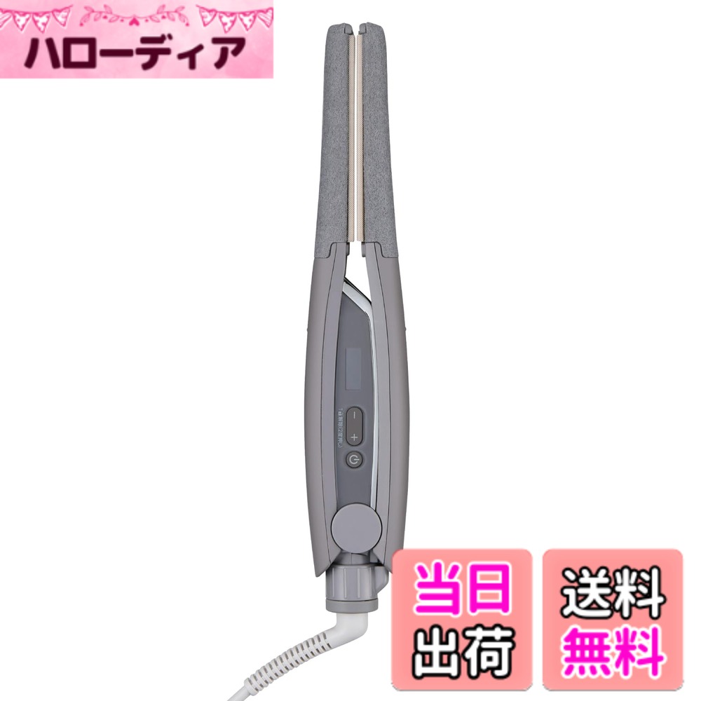 商品情報商品の説明主な仕様 髪ダメージを気にせず、指先感覚で簡単アレンジ。シルクコーティング(TM)で髪のうるおいを守り、ヘアカラーをキープするアレンジアイロンです。幅15mmのスリムプレートだから、ショートヘアのスタイリングにぴったり。ツイストやウェーブなどのニュアンスもしっかり決まります。プロが使用するサロンブランド『Nobby』をモデルに開発されたモデルです。頭皮に近づくヘッド部の外側は耐熱フェルトでカバーし、やけどのリスクを低減します。両面3D「ぴたっと」プレート搭載。髪の流れに沿って両面のプレートが上下左右に傾いて、細かな毛束にもしっかり密着。毛先まで逃さず、ひとすべりでサラツヤストレートへ導きます。プレート温度をリアルタイム(5度刻み)に表示。設定温度到達までの目安がわかります。加熱完了は電子音でお知らせします。一般的なヘアアイロンは、片面のプレート温度のみを管理するものが多く、過加熱や加熱不足が生じることがあります。NIS300Bは温度制御にこだわり、上下両方のプレートに温度センサーを搭載。安定した加熱で熱トラブルを防止し、ワンランク上のスタイリングを叶えます。