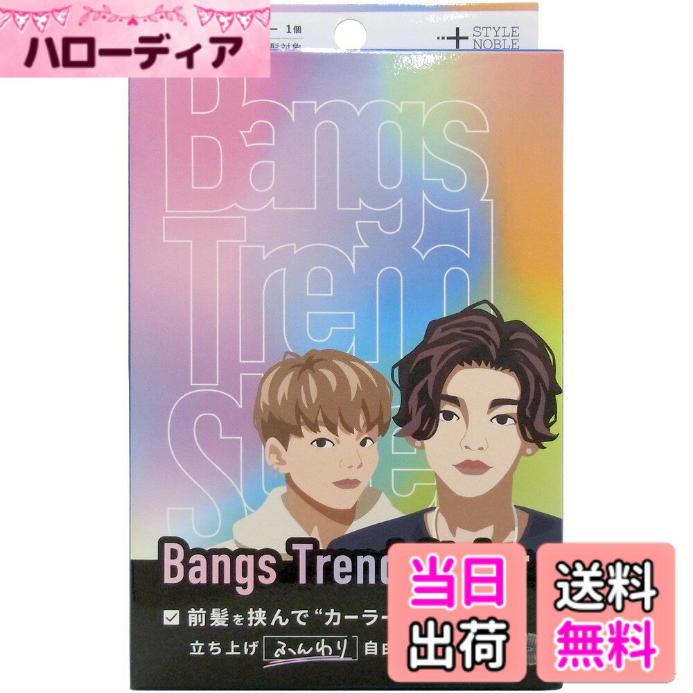 【送料無料】Bangs Trend Styler (男性用前髪カーラー) (1個)