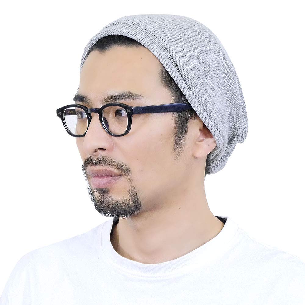 【送料無料】[JIRROUZ] (ジロウズ) 薄手 シンプル コットン ニット帽 オリジナル オールシーズン ワッ..
