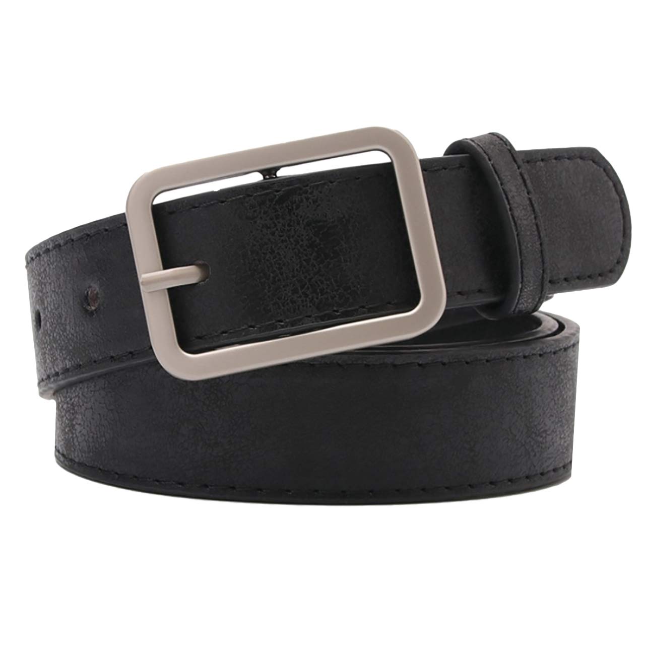 【送料無料】WHITE FANG(ホワイトファング) レザー ベルト ラメ スクエア型 カジュアル  ...