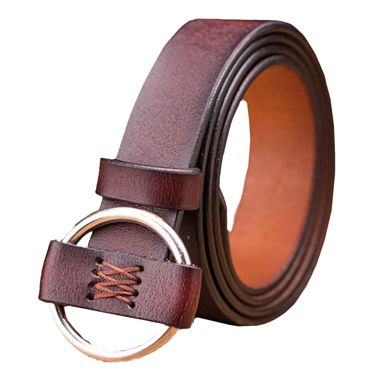 【送料無料】WHITE FANG(ホワイトファング) レザー ベルト おしゃれ ベルト 細い カジュ ...