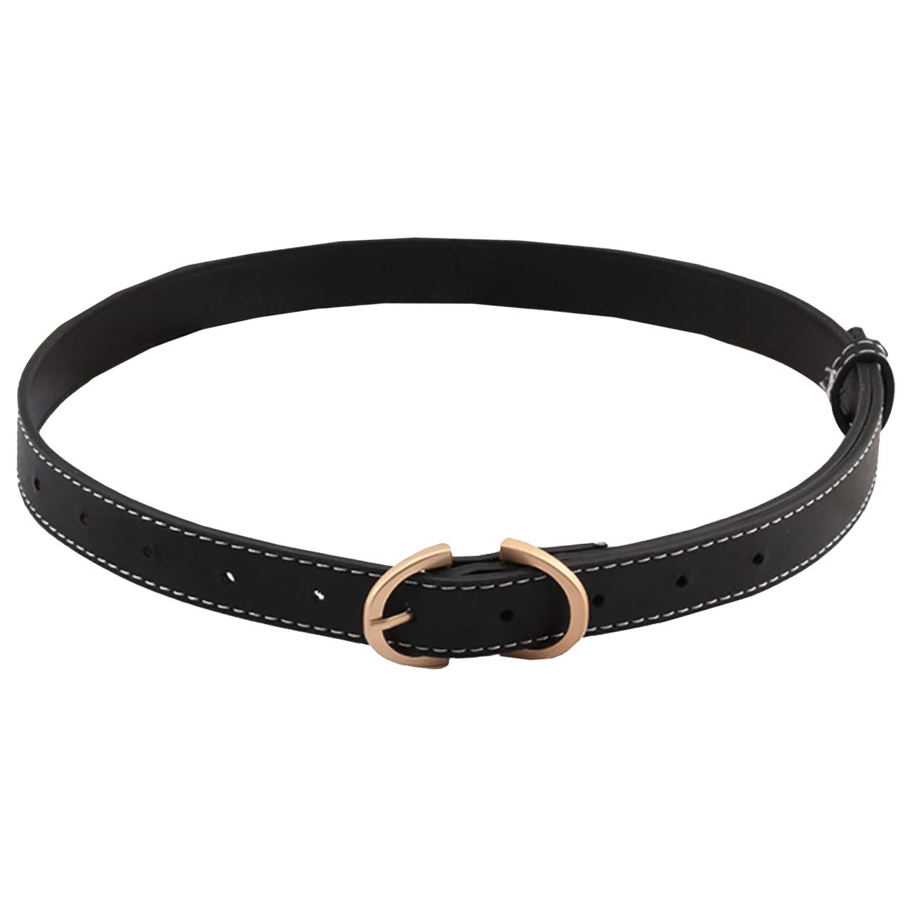 【送料無料】WHITE FANG(ホワイトファング) レザー ベルト おしゃれ 細い 黒 へび パイ ...