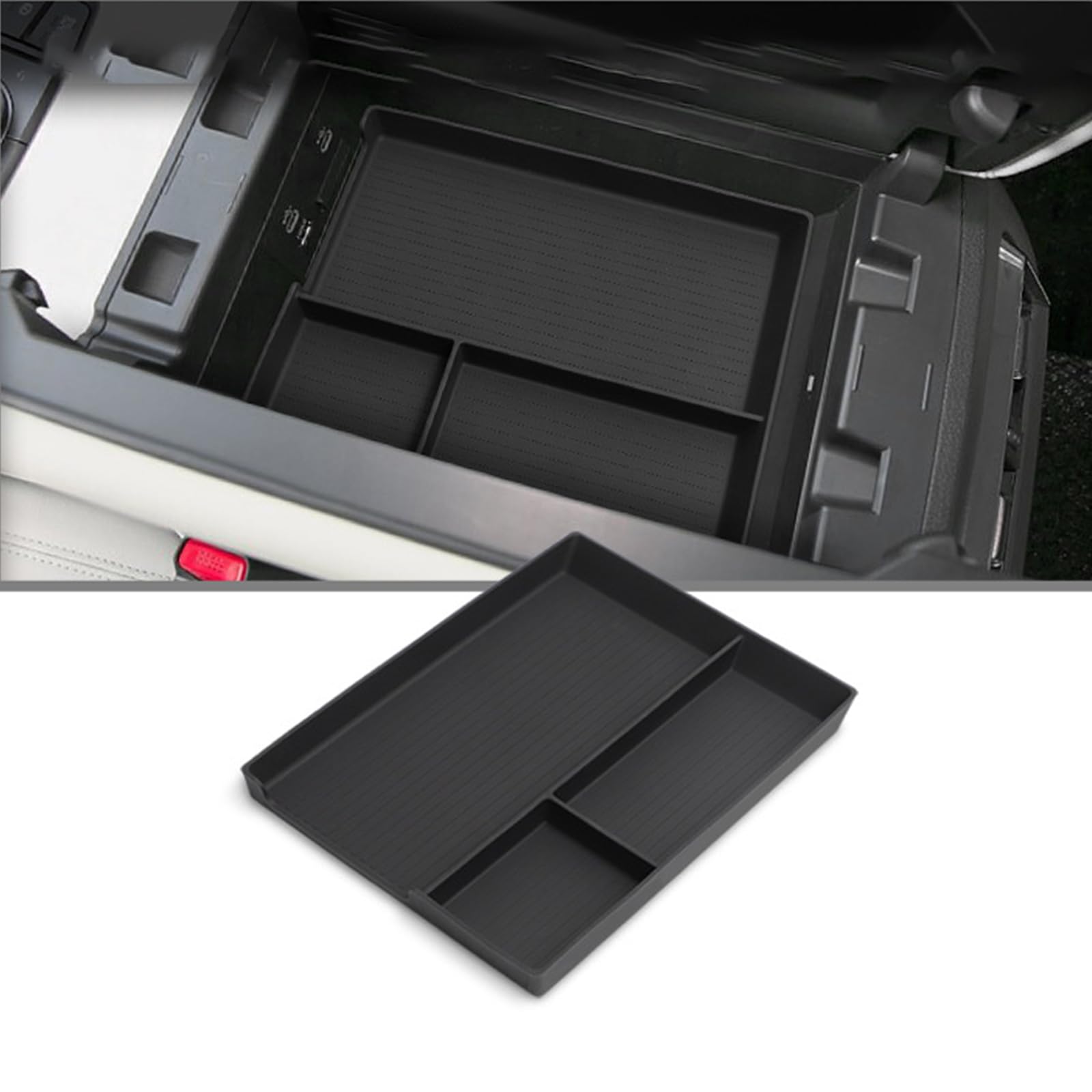 【送料無料】Fucaten 適合 マツダ CX-60 (2022年9月〜) CX-80 (2024年10月〜) 車用コンソールボックス コンソールトレー ドリンクホルダーカバー ドアボックス 内装パーツ 収納