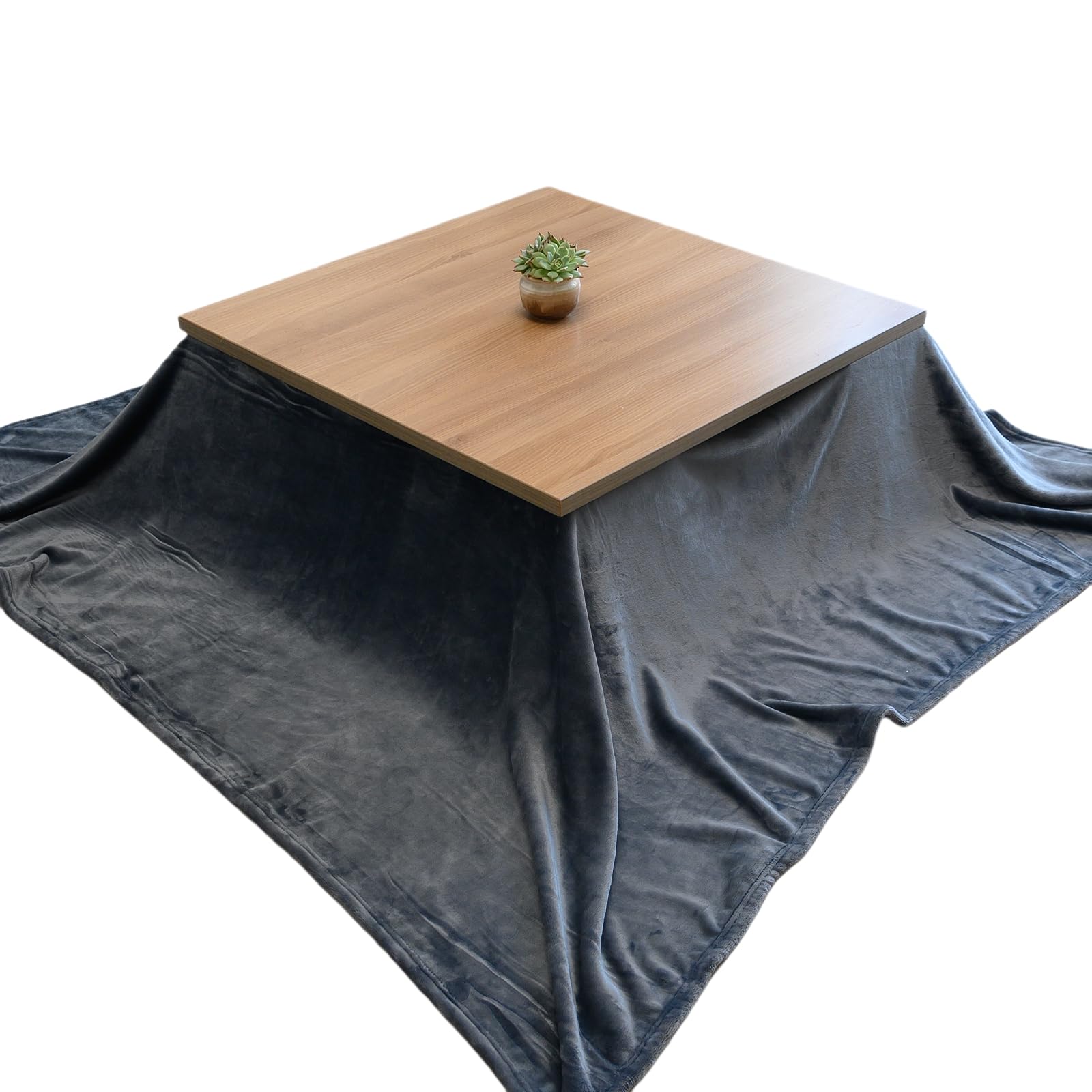 【送料無料】こたつ布団 掛け布団 吸湿発熱 フランネル 柔らかい 省スペース 軽量 あったか フランネル ふわふわ ぽかぽか ぬくぬく 冬用 静電気防止 毛抜けない コタツふとん 火燵布団 こたつ掛布団 色：アッシュブルー、サイズ：180x230cm