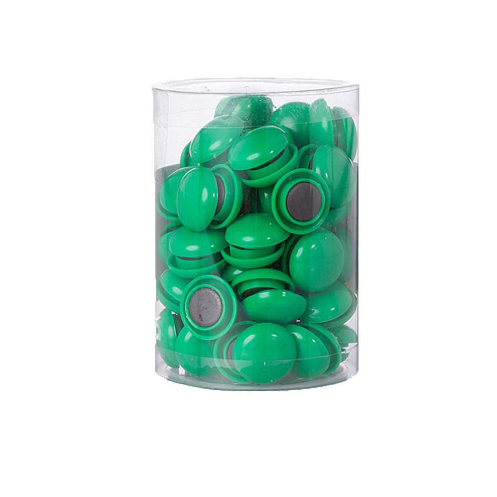 【送料無料】Refoiner カラーマグネット 20mm 丸形 強力 マグネットカラーボタン 80個入 カートリッジ ..