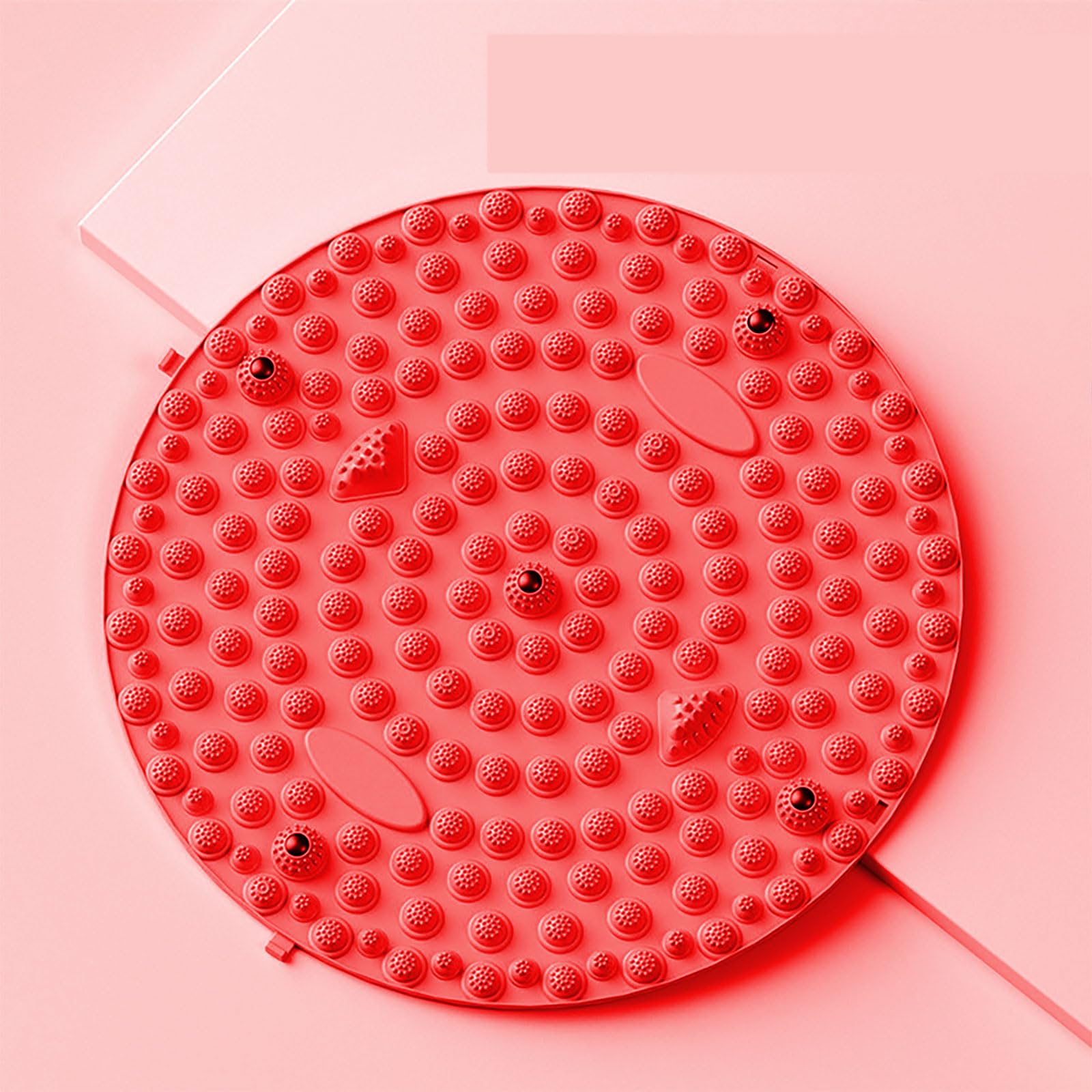 【送料無料】Mosasa 足ツボマット 指圧ボード 足裏ダイエット 足踏みマット 足裏マッサージマット 円形..