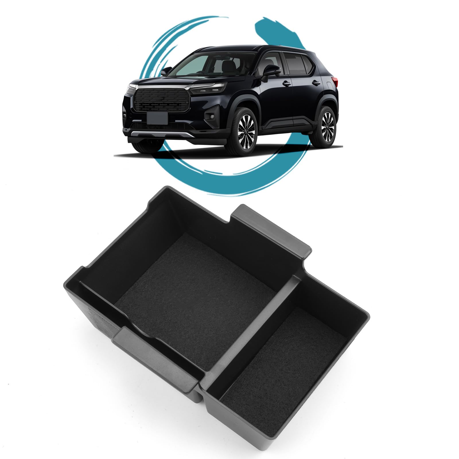 【送料無料】ruiya 2024 新型 ホンダ WR-V DG5 専用 コンソールトレイ コンソールボックス コンソール トレイ 収納 ボックス ホンダ wr-v アクセサリー カスタム 収納 パーツ センターコンソール ティッシュケース 車内収納 インテリア トレイ 小物入れ ABS素材 ガタガタ