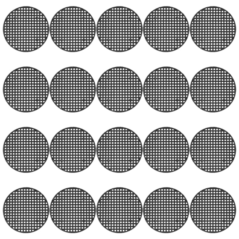 【送料無料】LIKENNY 鉢底用ネット 直径45mm 植木鉢グリッド 底ネット プランター 排水網 防虫土壌損失..