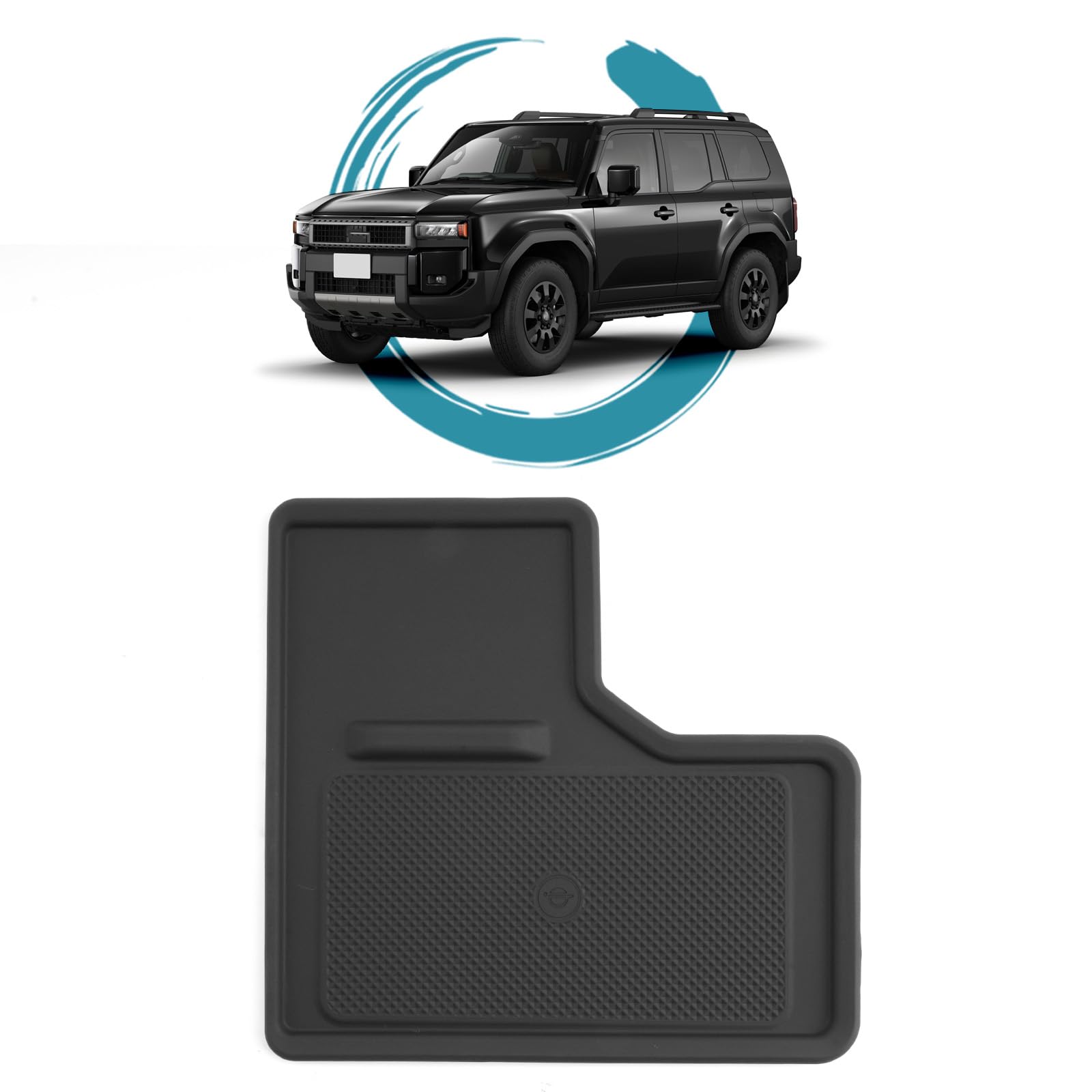 【送料無料】ruiya 2024 新型 トヨタ ランクル250 専用 コンソールトレイ ワイヤレス充電マット コンソ..