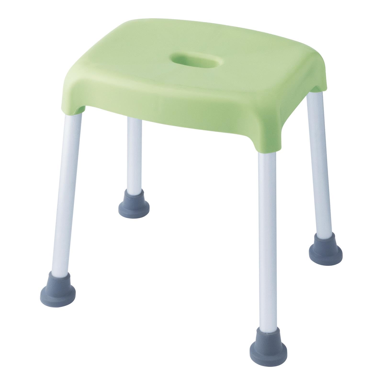 【送料無料】コモライフ 風呂いす 38cm お風呂椅子 風呂 椅子 浴室 高め グリーン 組立式 4本脚 介護 (耐荷重約100kg)