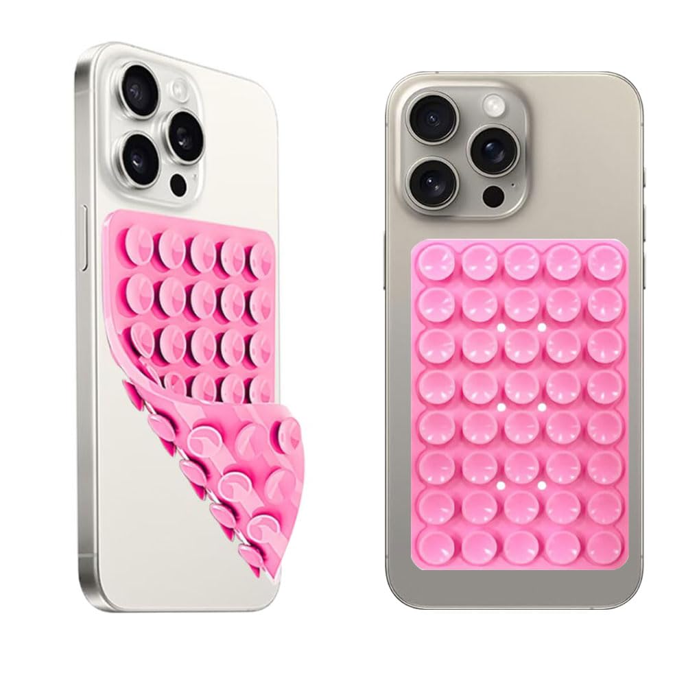 【送料無料】【YCJDP】シリコン吸盤電話マウントケース 両面 40 グレイン シリコンサクションカップ電..