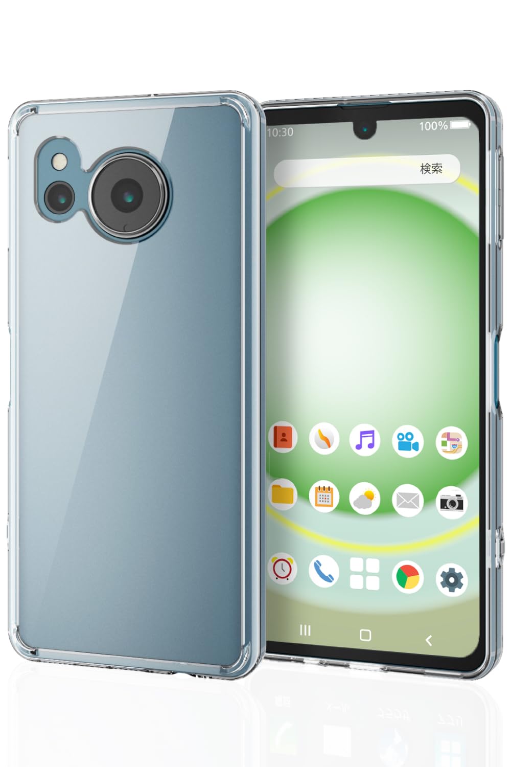 ������̵���ۥ��쥳�� AQUOS sense8 (SH-54D / SHG11) ������ �ϥ��֥�å� ���С� �Ѿ׷� �׷�ۼ� ���� ��������ݸ��߷� ��...