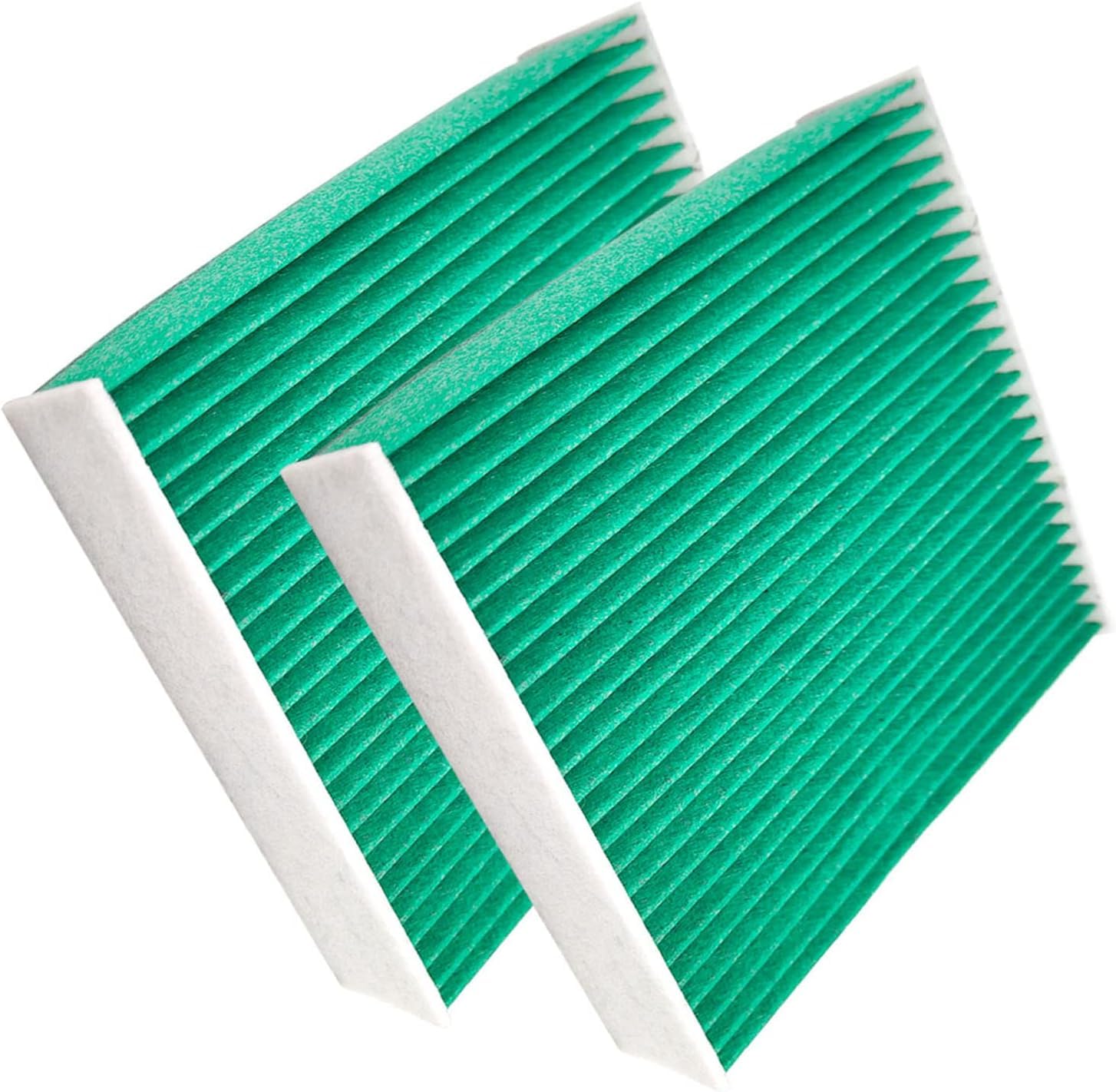 【送料無料】HooMoo スペーシア MK32S/MK42S エアコンフィルター ワゴン R (MH34s MH44s) フレア (MJ34S MJ44S) フレアワゴン(MM32S MM42S) 交換用 フィルター HA25S HB25S 特殊5層構造 活性炭入り 適合品番 95860-72M01等 2個入り