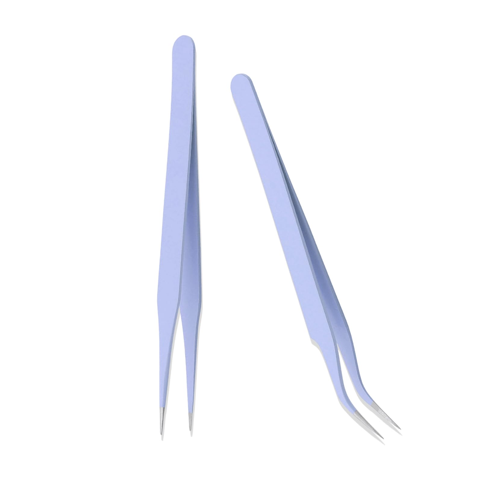 【送料無料】サムコス 精密ピンセット 2本組 ピンセット ステンレス製 DIY 手芸 ハンドメイド制作 ネイ..