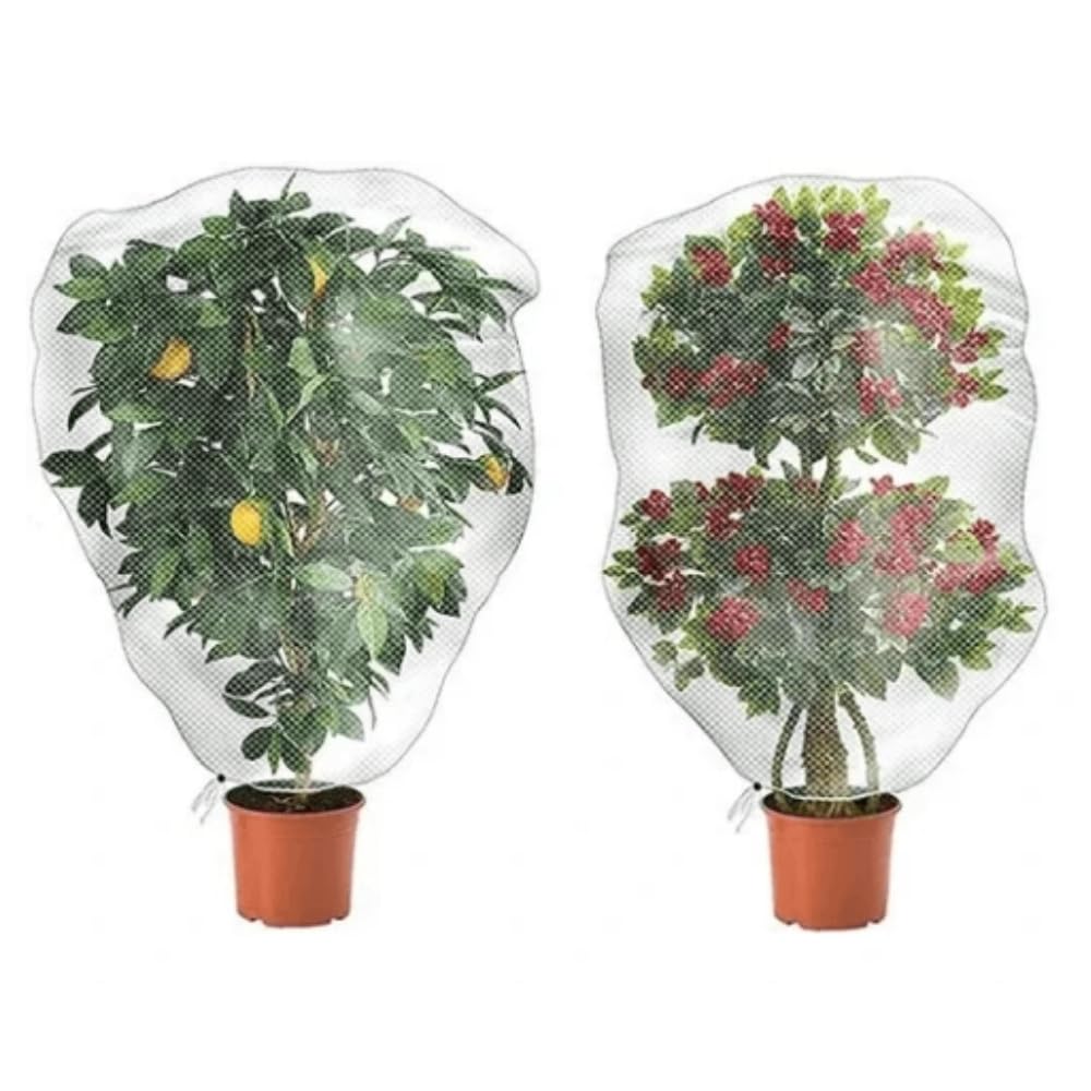 【送料無料】MUYYIKA 植物保護カバー 防虫ネット 防鳥ネット メッシュ巾着式 園芸用ネット 虫鳥除け網 ..