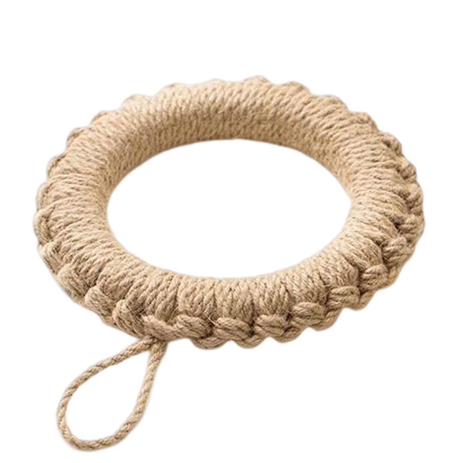 【送料無料】釜敷き なべしき 鍋敷き 藁の鍋敷き おしゃれ 耐熱 フック付き 自然素材 天然 ナチュラル 鉄瓶 鍋 土鍋 鉄器 ポット ケトル ポットマット 雑貨 シンプル インテリア ギフト プレゼント (中くらい)