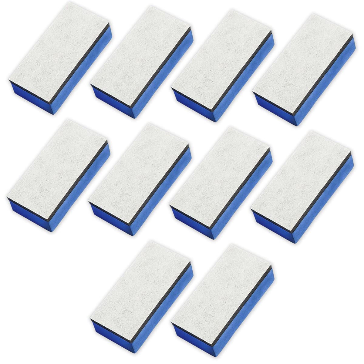 【送料無料】塗り込み用スポンジ 10個セット 洗車スポンジ コーティング 塗り込み スポンジ 三層構造 ..