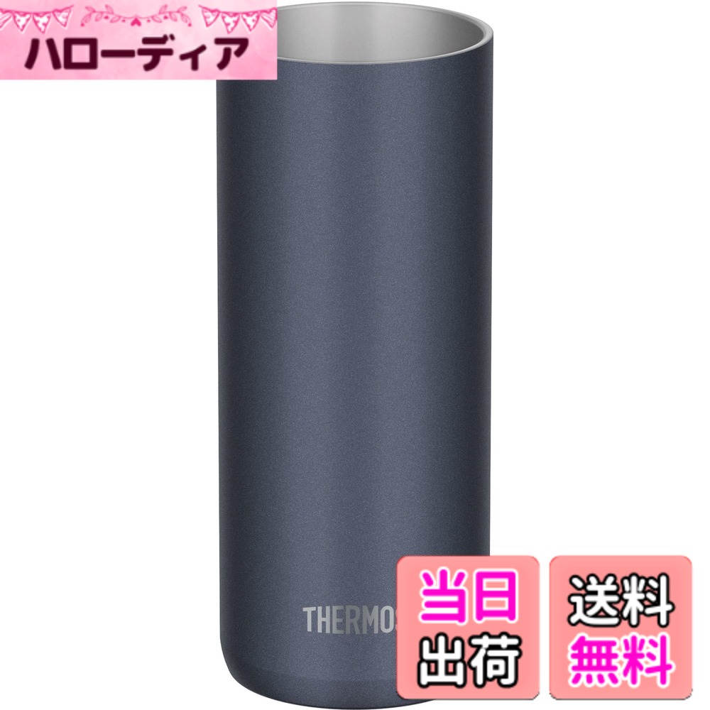 【送料無料】【軽量モデル】サーモス 真空断熱タンブラー 420ml メタリックブラック JDW-420C MBK