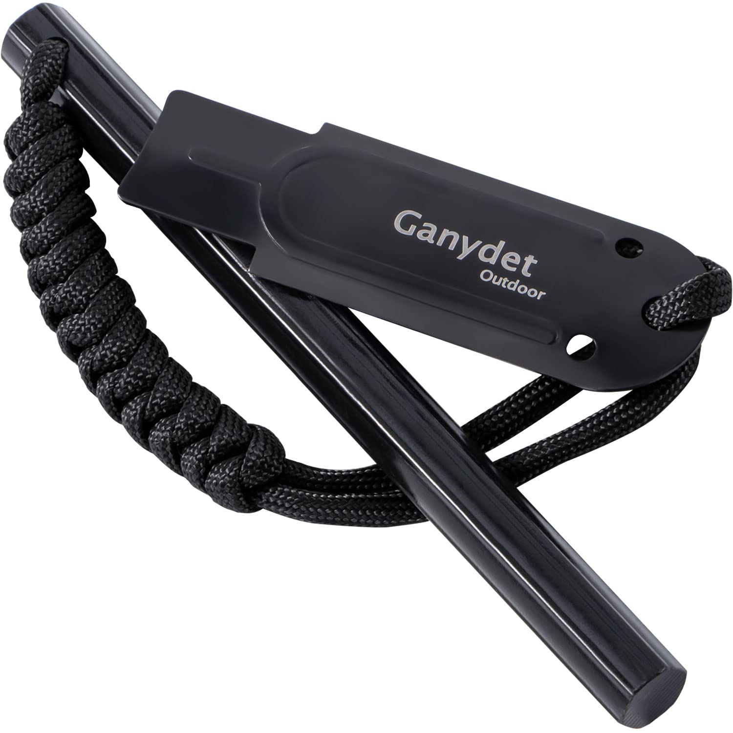 【送料無料】Ganydet ファイヤースターター 極太 長い 六角 フェロセリウム メタルマッチ 火打ち石 大..