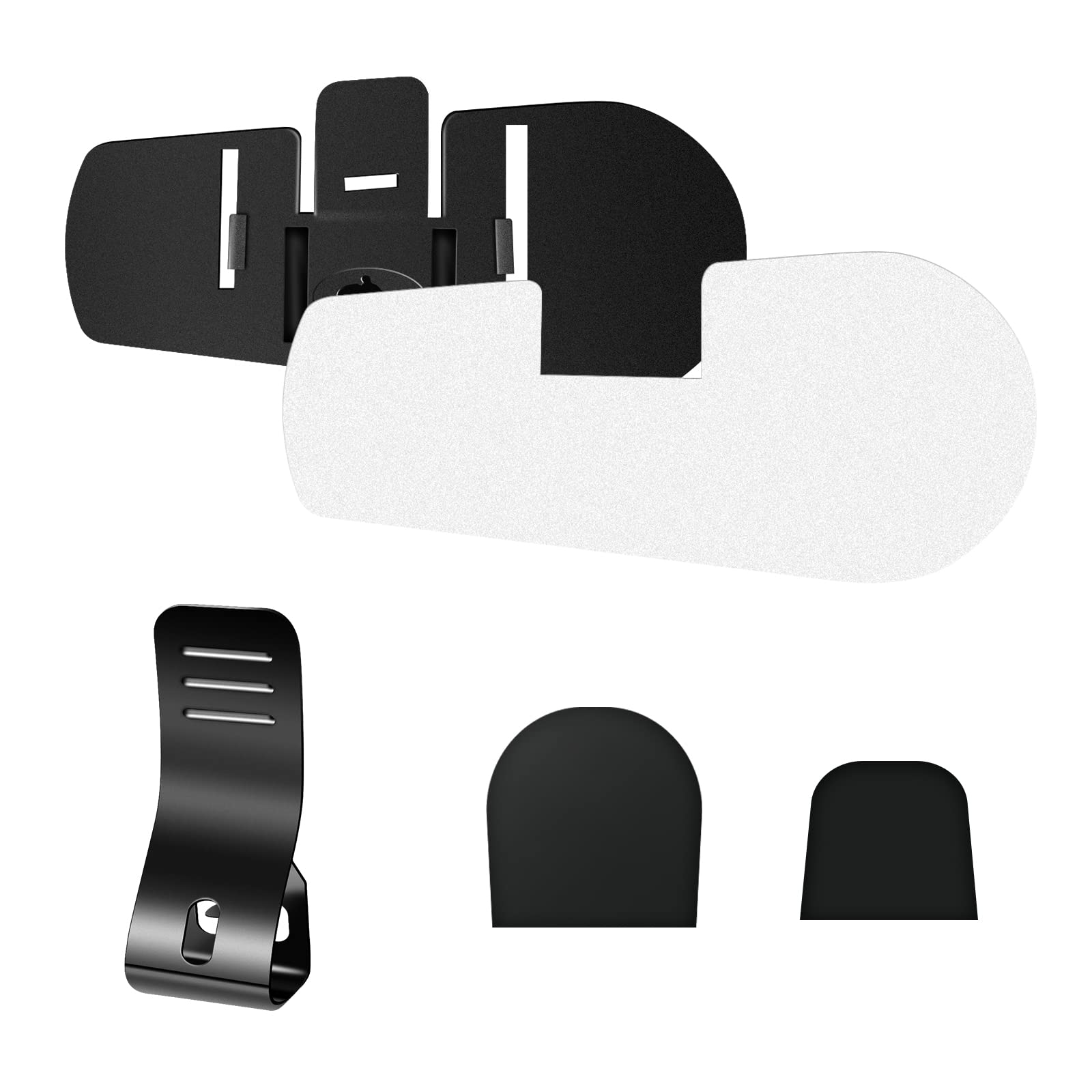 【送料無料】FODSPORTS バイクインカム用 FX8 Air&FX8 Pro用 取り付けベース インターコム用 クリップセット バイク用アクセサリー 3M両面テープ＆ゴム付き