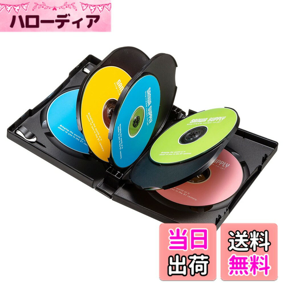 ������̵���ۥ���掠�ץ饤(Sanwa Supply) DVD�ȡ��륱����(8���Ǽ��3�祻�åȡ��֥�å�) DVD-TW8-03BKN