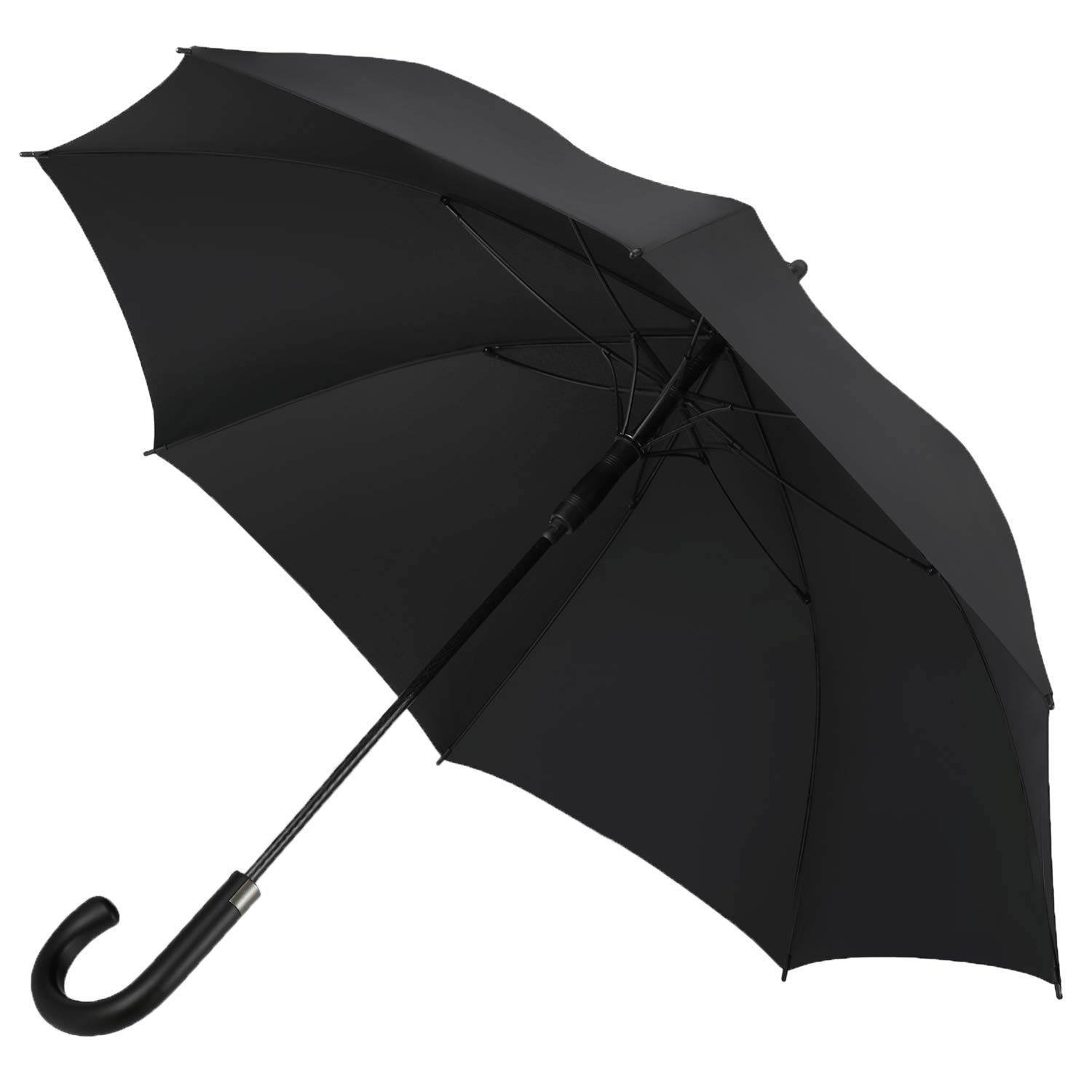 【送料無料】［紳士長傘］SHIO MOKU 傘 長傘 メンズ ワンタッチ 65cm 大きめ 丈夫 撥水 耐強風 グラス..