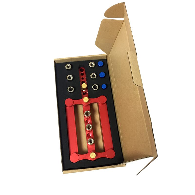 【送料無料】SOYAN ドリル ガイド ダボ穴治具 垂直 穴あけ 木工用 ダボガイドセット 調整可能 6/8/10mm..