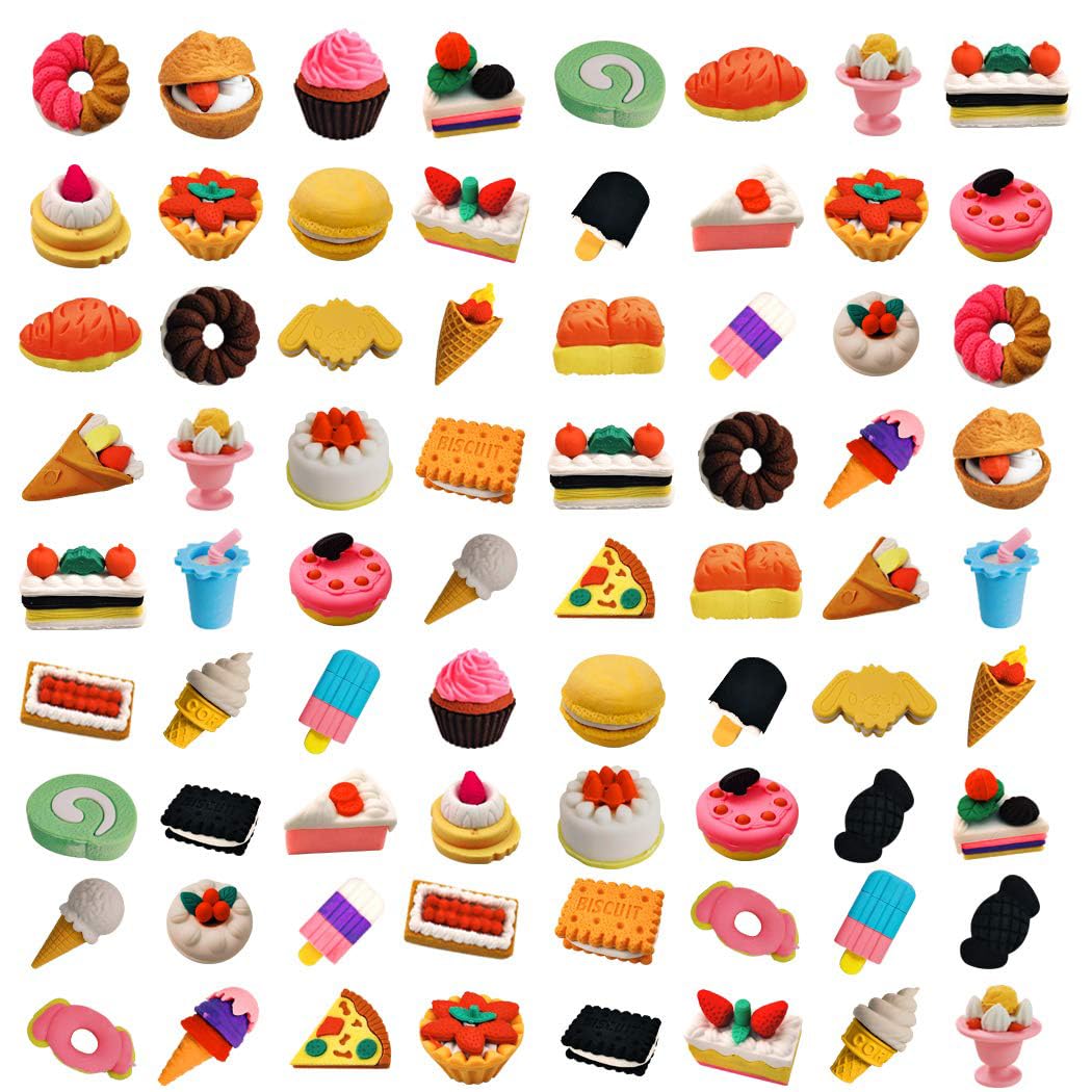 【送料無料】Ranvi 30PCS子供の消しゴム、子供のゲーム賞パーティー、カーニバル、および学校供給品の..