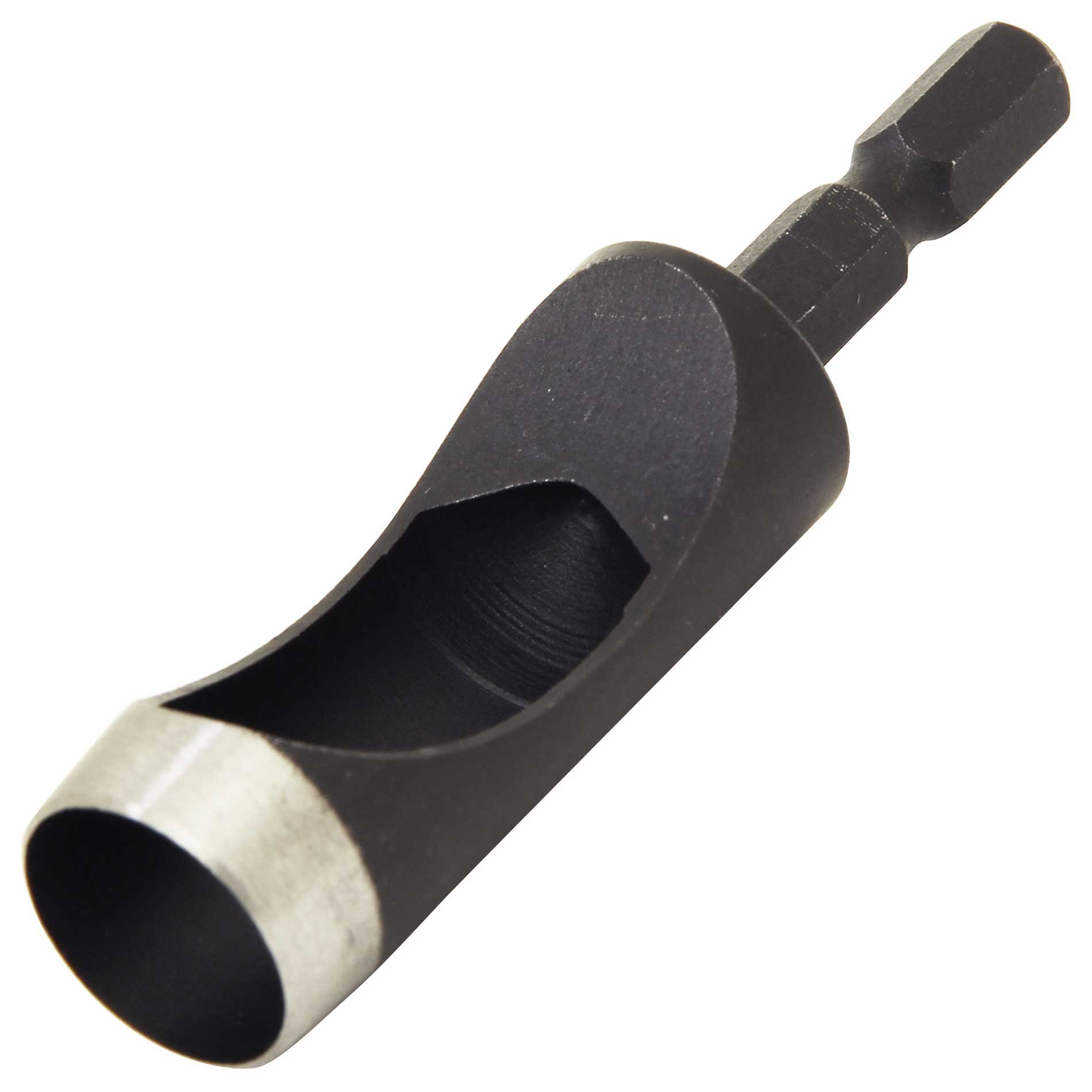 【送料無料】Y-SK11 六角軸皮ポンチビット 皮・ゴム・ビニール・紙・石こうボード用 15mm