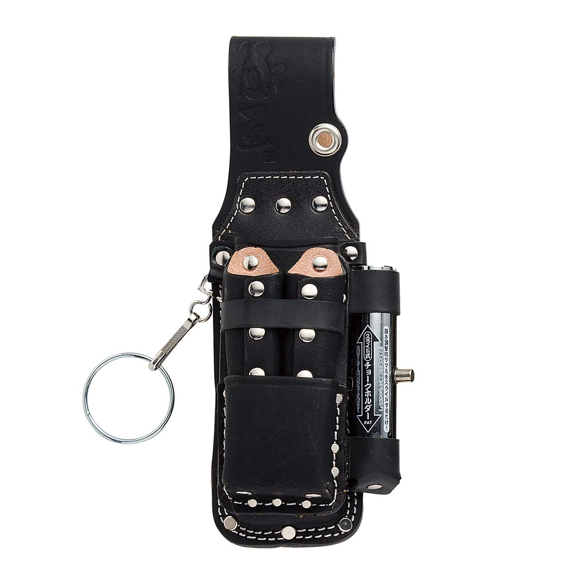 【送料無料】ベストツール(Besttool)極匠 黒革 ハッカー・ミゼットカッター差し GK-HAS