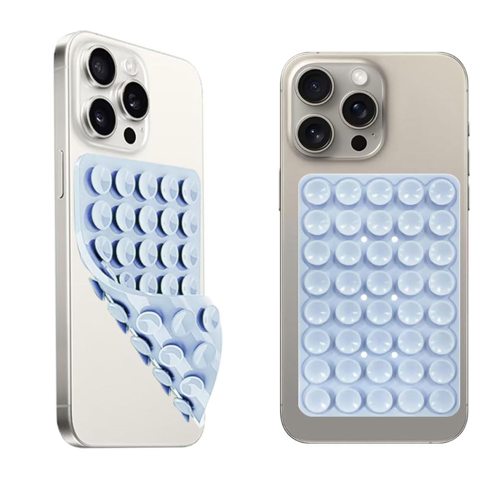 【送料無料】【YCJDP】シリコン吸盤電話マウントケース 両面 40 グレイン シリコンサクションカップ電..