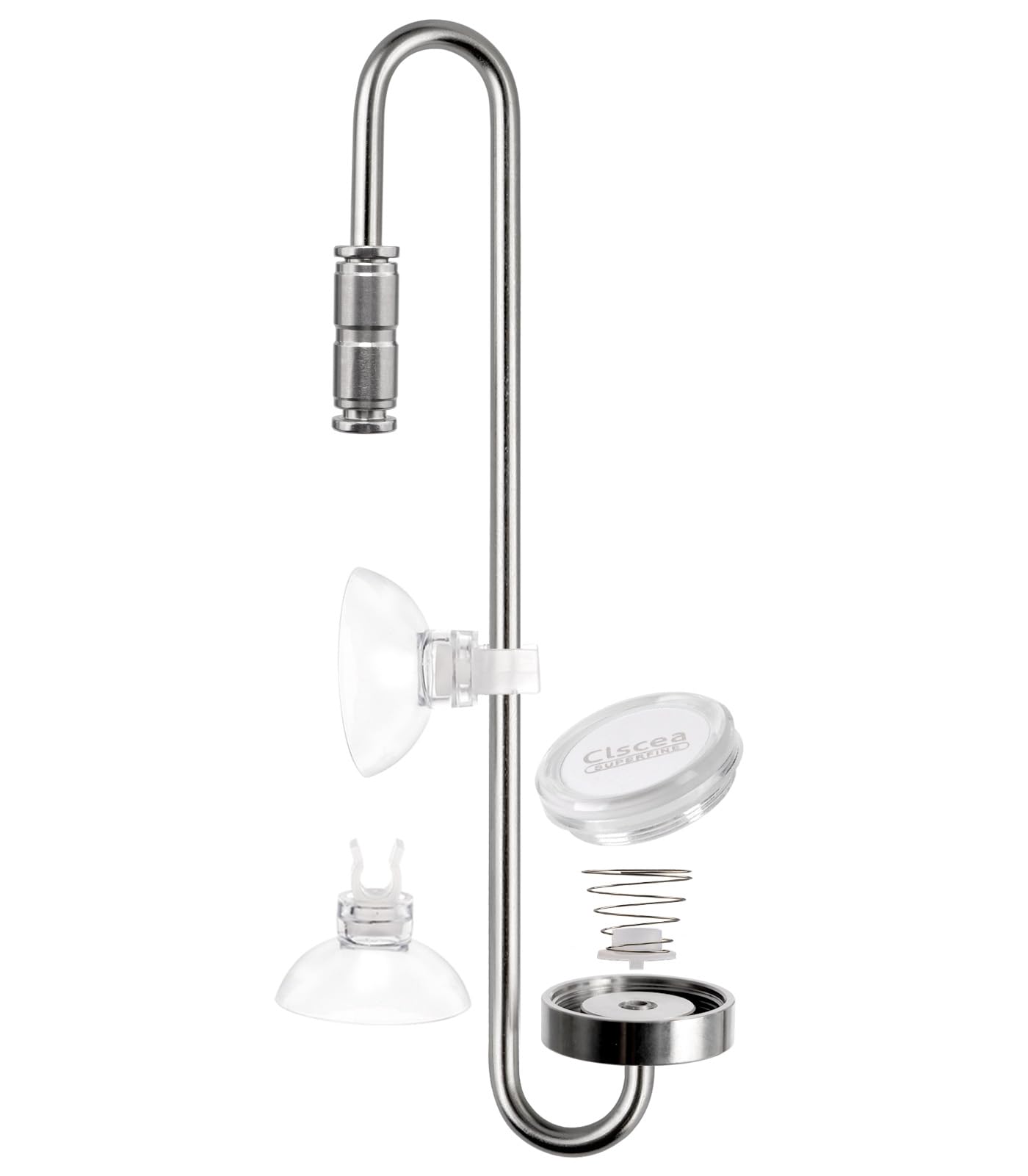 【送料無料】Clscea DC300-N-20-JP CO2ディフューザー ステンレス S型 CO2拡散器 水槽水草用 CO2用 全..